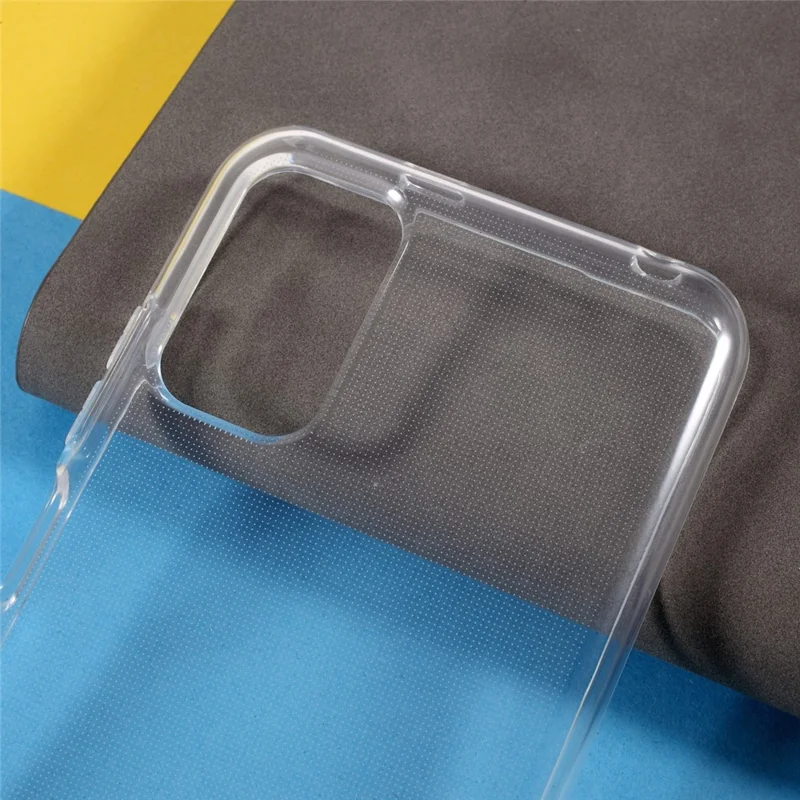 Drop Tested Upgraded 2mm Thick Transparent Shockproof Slim Soft TPU Protection Cover Case for Xiaomi Redmi Note 10 5G