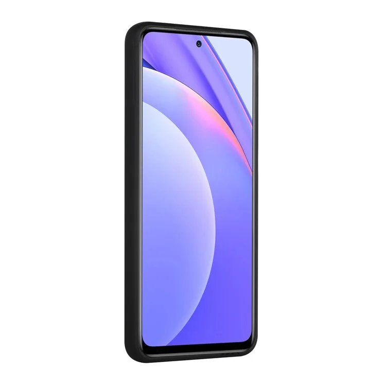 Capa de Telefone Flexível com Slot para Cartão em TPU para Xiaomi Mi 10T Lite 5G / Redmi Note 9 Pro 5G / Mi 10i 5G - Preto