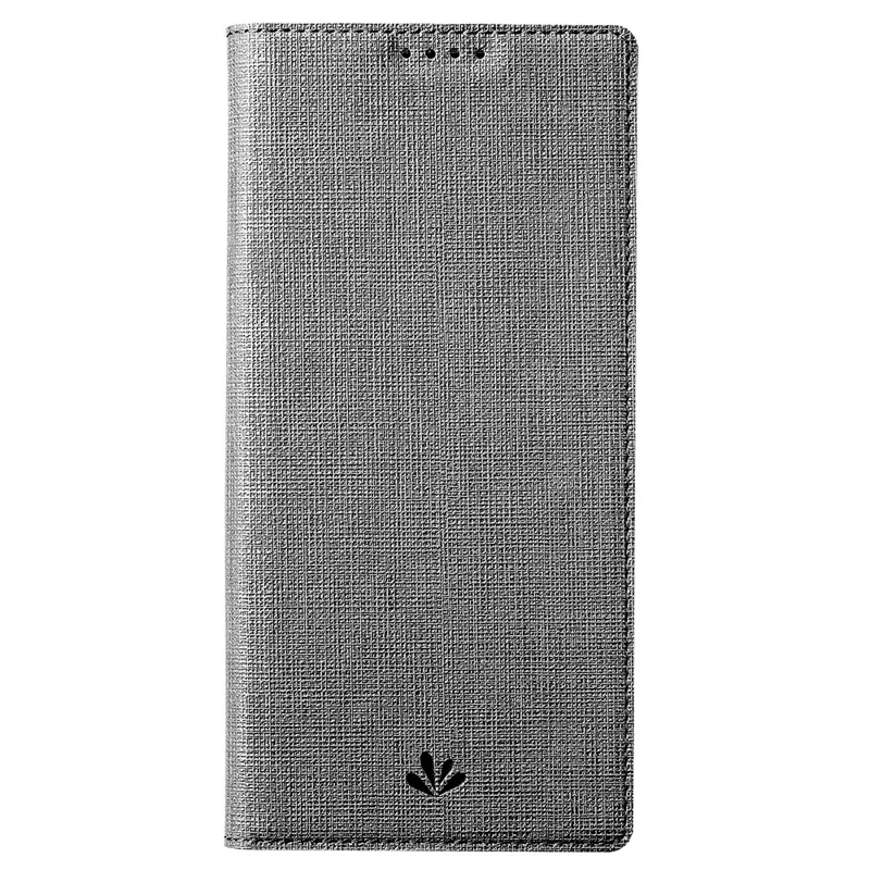 VILI DMX Series Leather Protector Stand Cover with Single Card Slot for Xiaomi Redmi Note 10 Pro - Grey