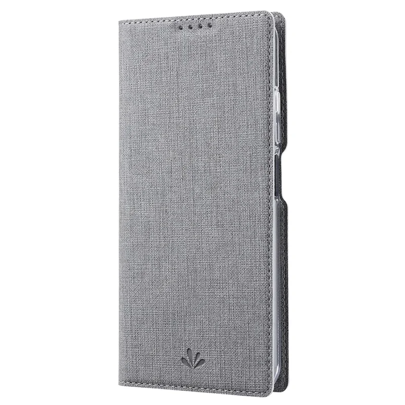 VILI DMX Series Leather Protector Stand Cover with Single Card Slot for Xiaomi Redmi Note 10 Pro - Grey