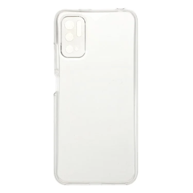 Custodia ibrida per telefono Hybrid Case con protezione completa PET Front Cover + TPU Edge + Pannello posteriore in acrilico per Xiaomi Poco M3 Pro 4G / 5G / Redmi Note 10 5G