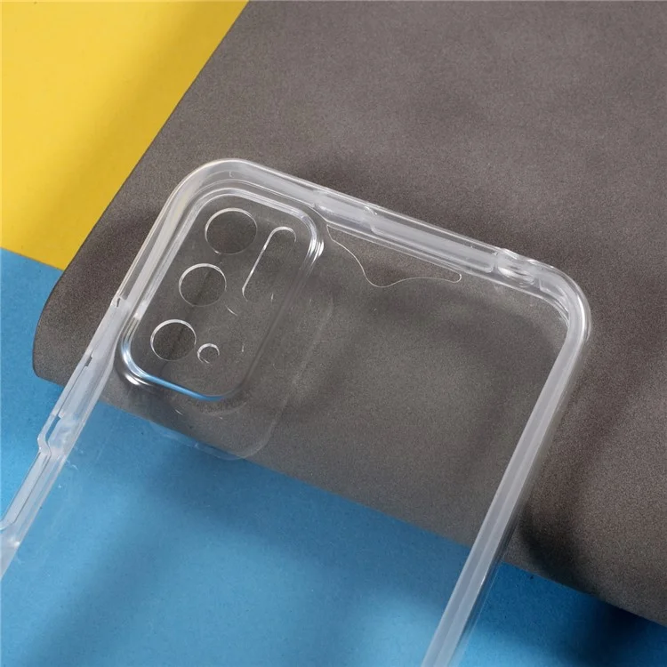 Custodia ibrida per telefono Hybrid Case con protezione completa PET Front Cover + TPU Edge + Pannello posteriore in acrilico per Xiaomi Poco M3 Pro 4G / 5G / Redmi Note 10 5G