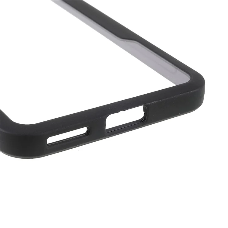 Étui de protection hybride 2 en 1 amovible en TPU + film PET + acrylique pour Xiaomi Mi 11 Lite 4G / 5G / 11 Lite 5G NE - Noir