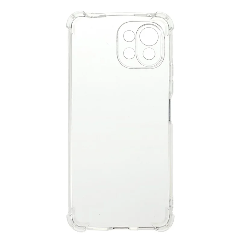 حالة الهاتف المرنة المضادة للصدمات بأربع زوايا غطاء واقي من مادة TPU لهاتف Xiaomi Mi 11 Lite 4G/5G//11 Lite 5G NE