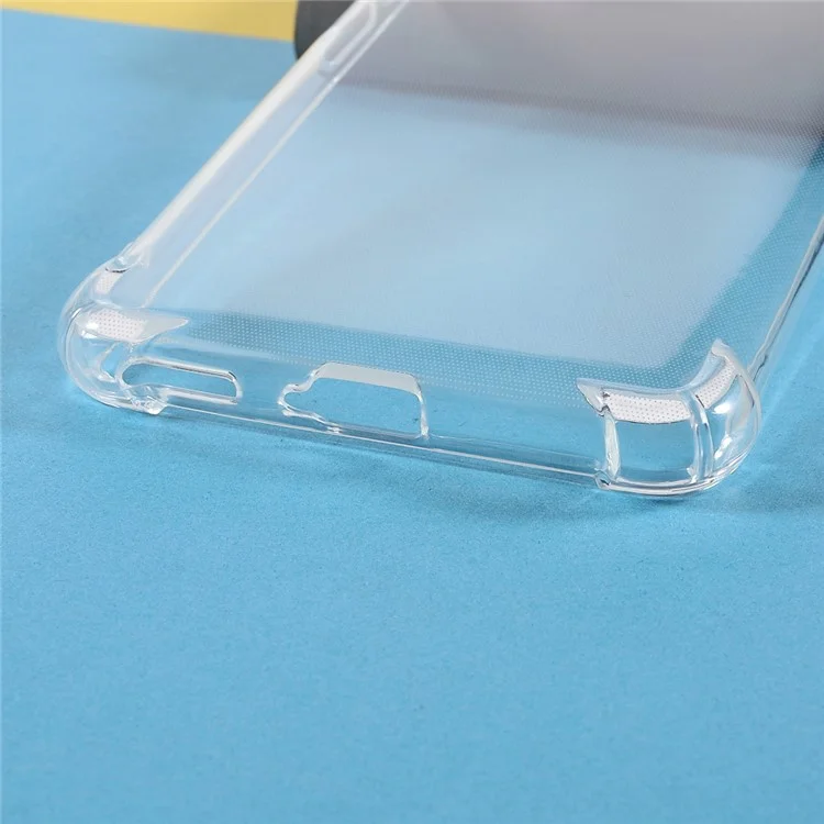 Stoßfeste Bumper Ultraflexibles Slim Fit Soft TPU Schutzhülle für Xiaomi Redmi K40 / K40 Pro / Mi 11i / Poco F3 - Transparent