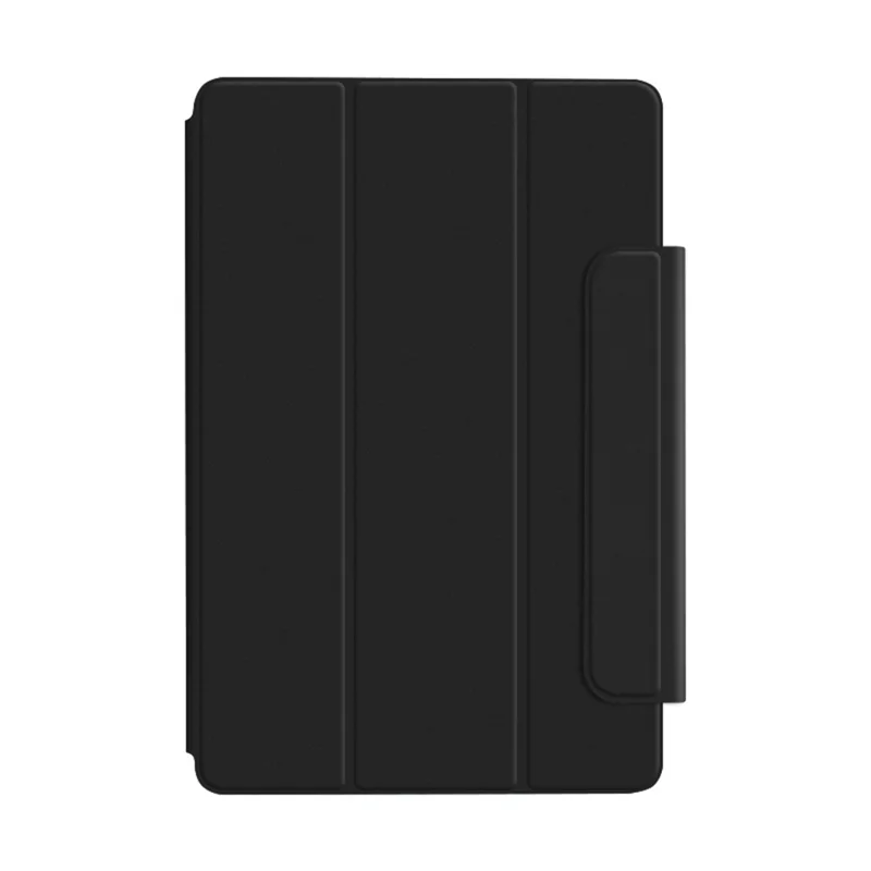 Lightweight Trifold Stand PU Leather Shell Book Cover with Magnetic Clasp for Xiaomi Pad 5 / Pad 5 Pro - Orange