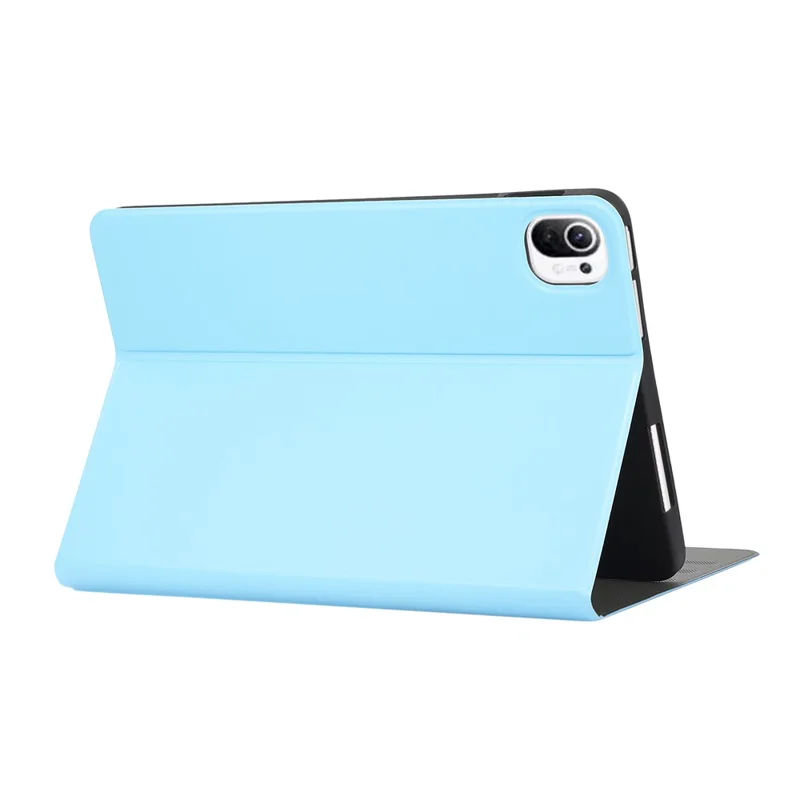 Para la Almohadilla Xiaomi 5 / Pad 5 Pro Anti-Scratch PU Leather Protective Folio Case Foot Cubre - Bebe Azul