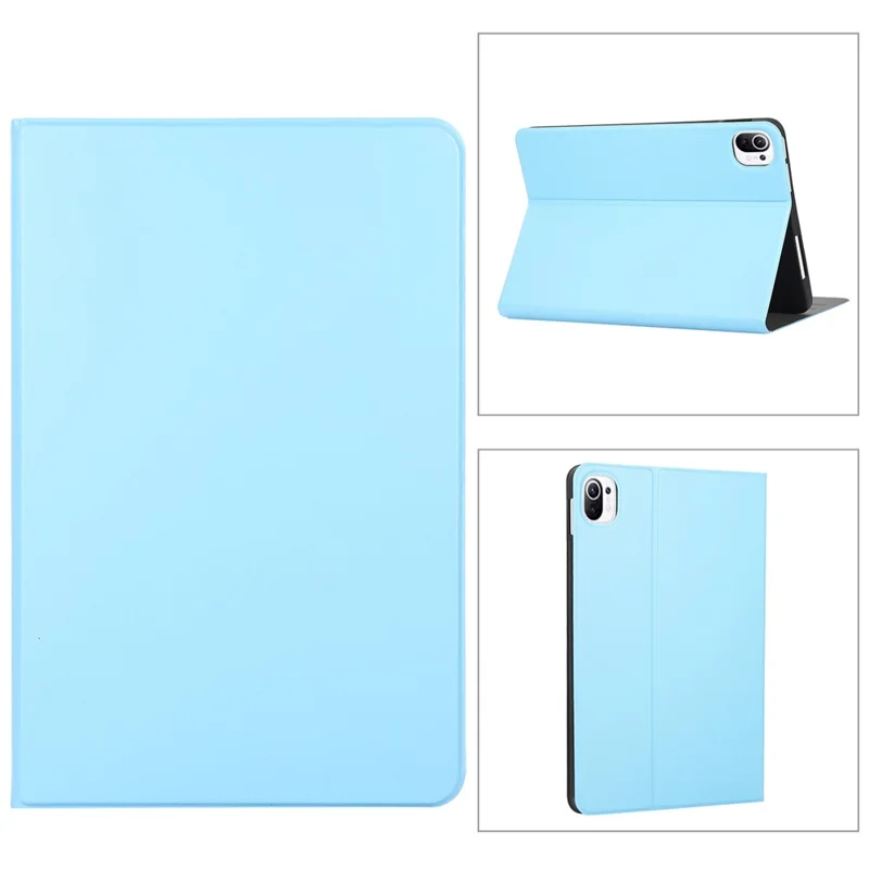Para la Almohadilla Xiaomi 5 / Pad 5 Pro Anti-Scratch PU Leather Protective Folio Case Foot Cubre - Bebe Azul
