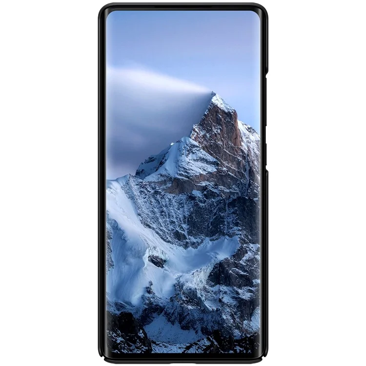 Nillkin Frosted Shield Hartes Dual -layer -hart -pc -weiche TPU Slim Protective Hülle Für Xiaomi Mix 4 - Schwarz