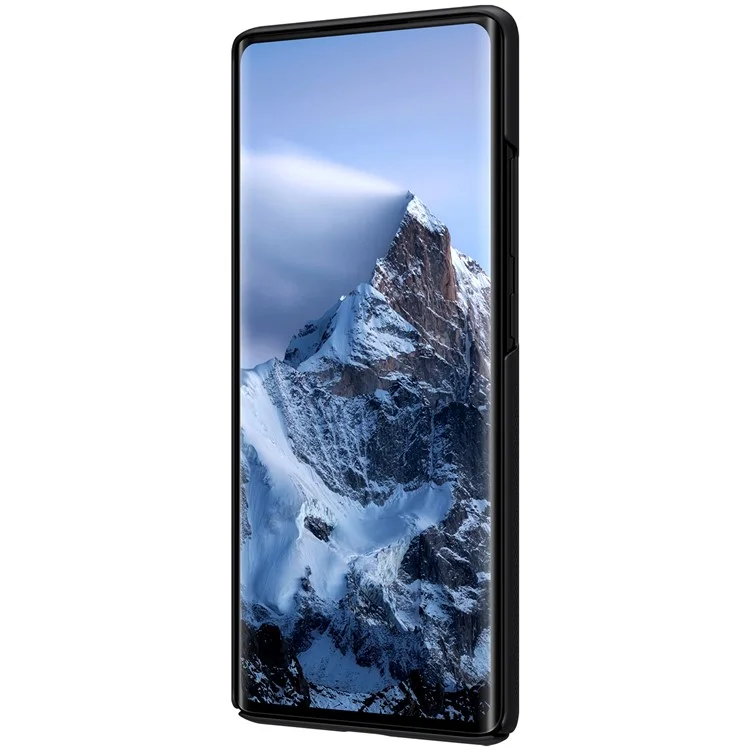 Nillkin Frosted Shield Hartes Dual -layer -hart -pc -weiche TPU Slim Protective Hülle Für Xiaomi Mix 4 - Schwarz