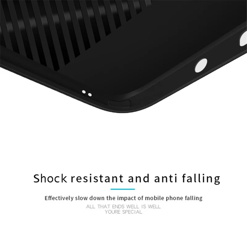 PINWUYO Soft Edge Matte Surface Hybrid Phone Cover Shell Coated with Imprinting PU Leather for Samsung Galaxy S10 Plus - Black