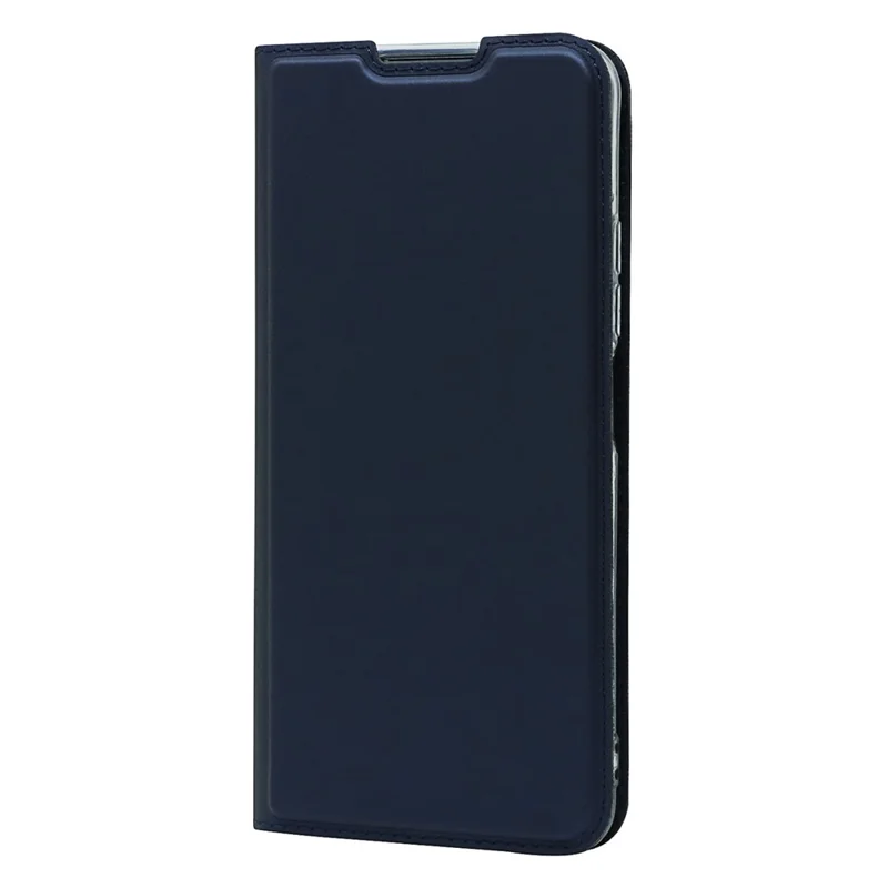 PU Leather Magnetic Design Phone Case with Card Holder for Xiaomi Mi 11 Lite 4G/5G / 11 Lite 5G NE - Blue