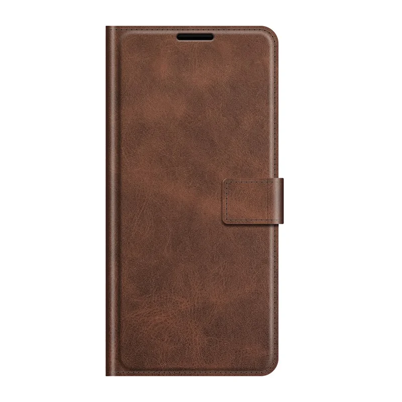 PU Leather Wallet Stand Phone Case with Magnetic Clasp Flip Cover for Xiaomi 11T 5G / 11T Pro 5G - Coffee