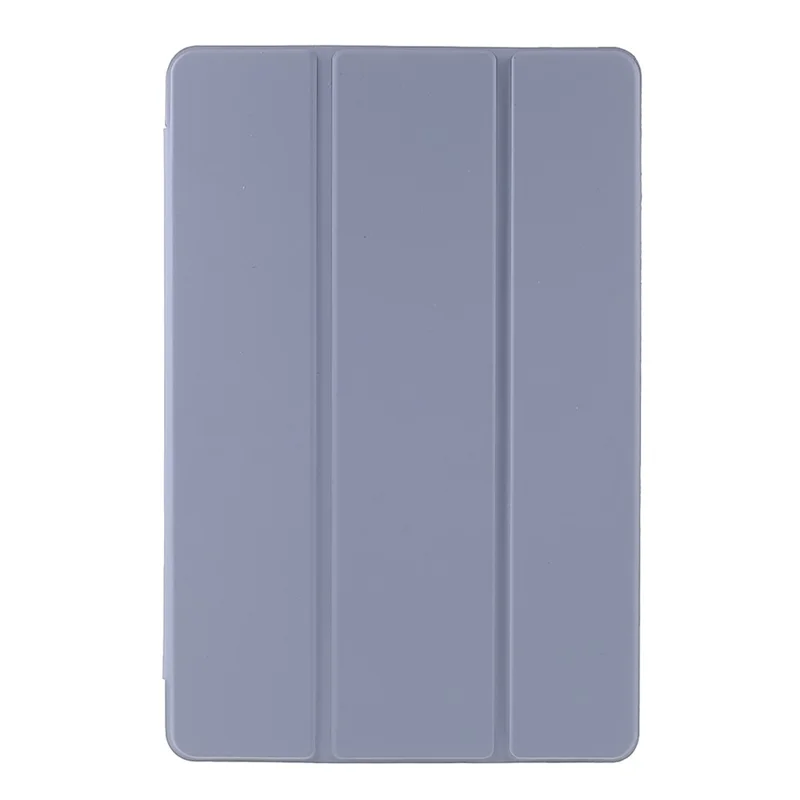 Pour Xiaomi Pad 5/ Pad 5 Pro Coque de tablette légère et fine en PU Étui de support pliable à trois volets avec fonction de réveil/veille automatique - Bleu bébé