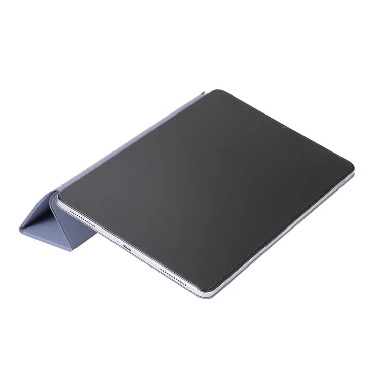 Funda de tablet dura de PC + PU Leather Auto-Absorbed Trifold Stand Light Slim para Xiaomi Pad 5/5 Pro - Púrpura