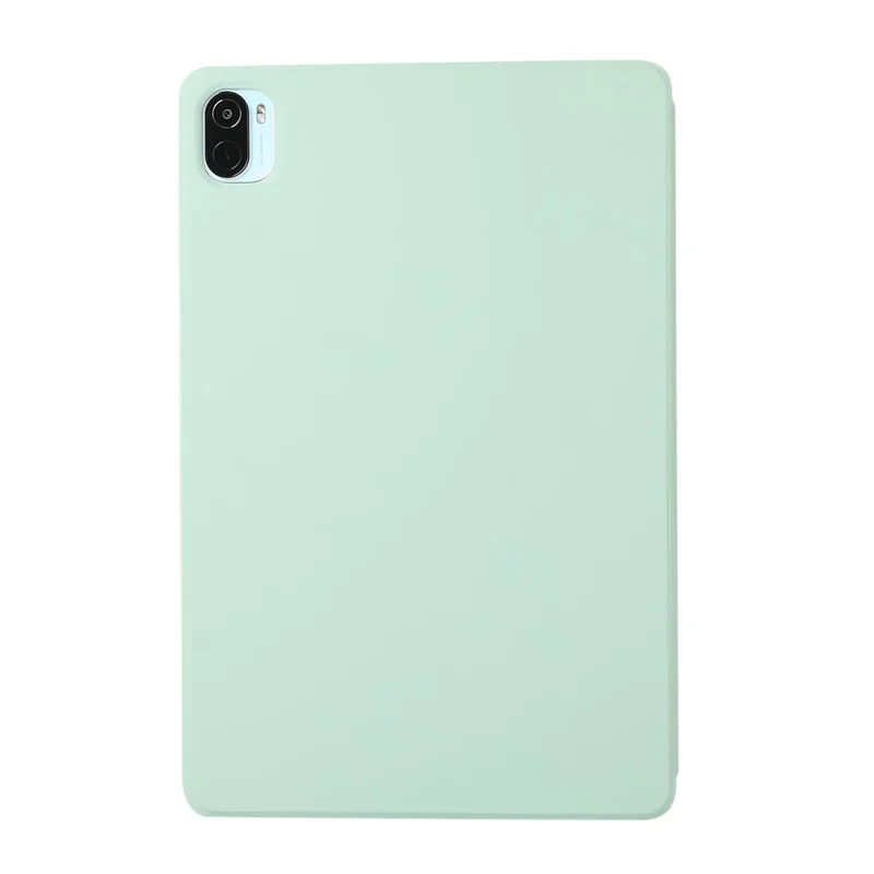PC Dura + PU Cuero de Cuero Absorto Automáticamente Lámpara de Cubierta de Tableta Delgada Para la Almohadilla Xiaomi 5/5 Pro - Verde Claro