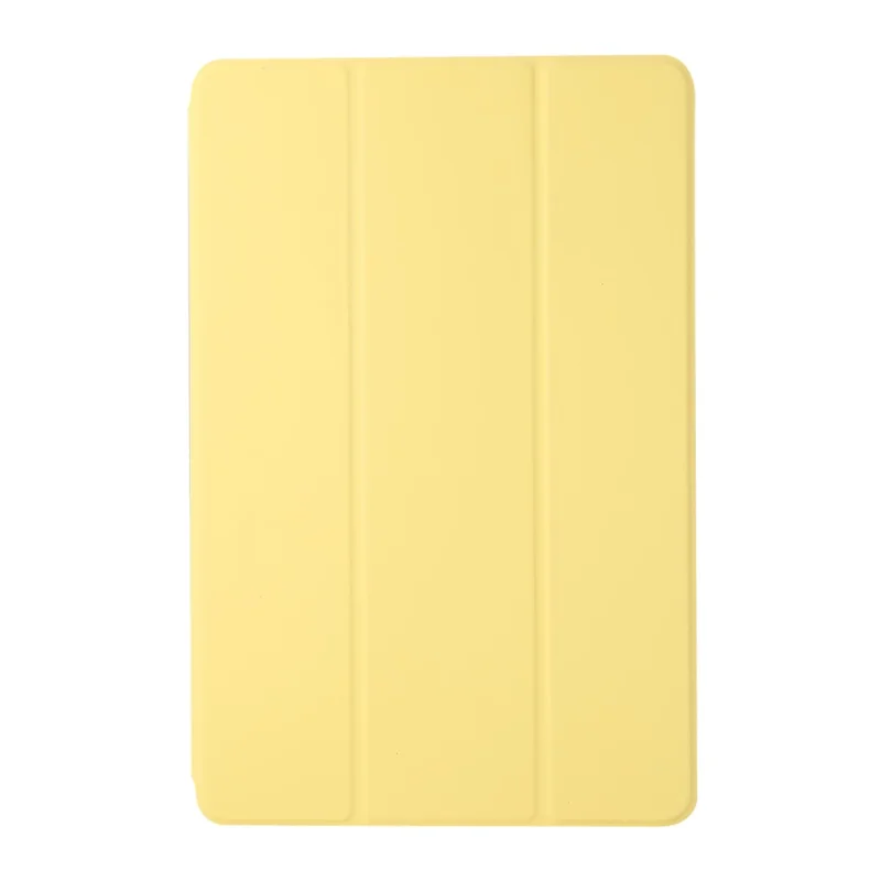 Hard PC + PU en Cuir PU Auto-Absorbed Stand Stand Light Light Tablet Cover Shell Pour Xiaomi Pad 5/5 Pro - Jaune