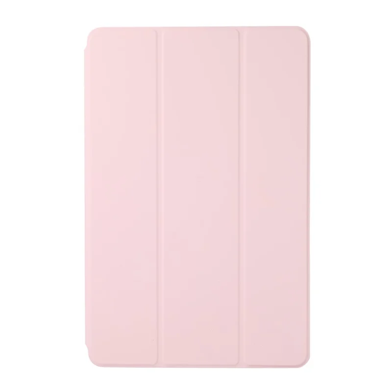 Hard PC + PU en Cuir PU Auto-Absorbed Stand Stand Light Light Tablet Cover Shell Pour Xiaomi Pad 5/5 Pro - Rose
