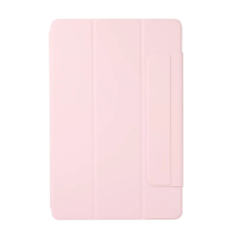 Magnetic Absorption Full Protection PU Leather Stand Tablet Case Cover for Xiaomi Pad 5/Pad 5 Pro - Pink
