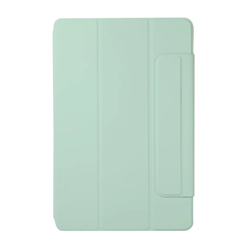 Magnetic Absorption Full Protection PU Leather Stand Tablet Case Cover for Xiaomi Pad 5/Pad 5 Pro - Light Green