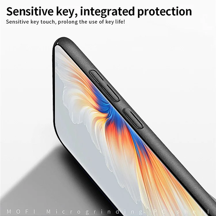 MOFI Shield Matte Series Anti-fingerabdruck Solid PC Back Protective Phone Hülle Für Xiaomi Mix 4 - Grau