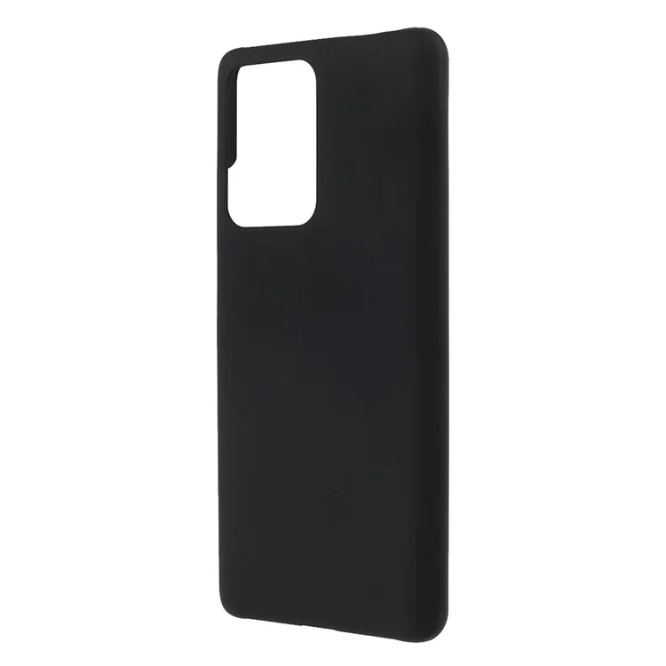 Capa rígida de plástico com revestimento de borracha ultra fina anti-impressões digitais e anti-arranhões para Xiaomi 11T/11T Pro - Preta