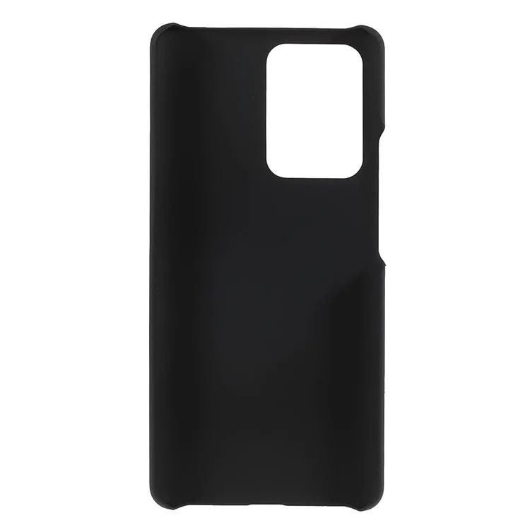 Capa rígida de plástico com revestimento de borracha ultra fina anti-impressões digitais e anti-arranhões para Xiaomi 11T/11T Pro - Preta