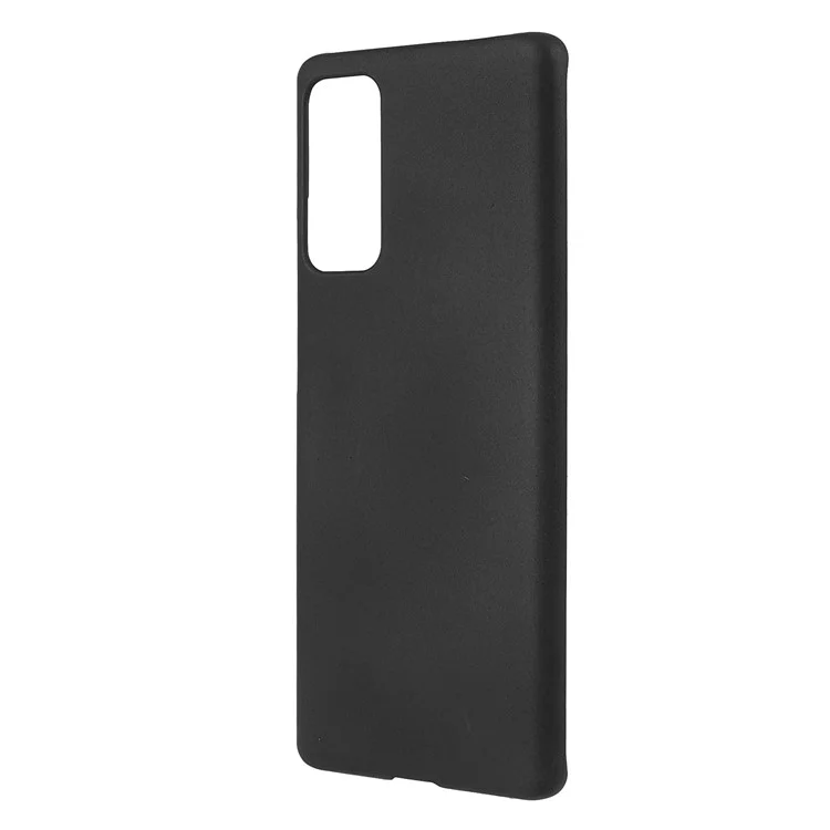 Quality Shockproof Rubberized Hard PC Slim Protective Phone Cover for Xiaomi Civi - Black