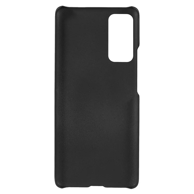 Quality Shockproof Rubberized Hard PC Slim Protective Phone Cover for Xiaomi Civi - Black