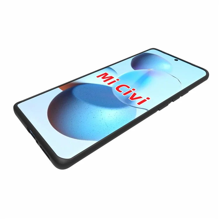 10pcs / Pack Profil De Finition Mat Double Face TPU Flexible TPU Housse De Protection Pour Xiaomi Civi
