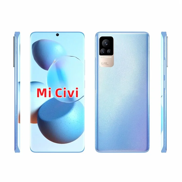 10pcs / Pack Profil De Finition Mat Double Face TPU Flexible TPU Housse De Protection Pour Xiaomi Civi