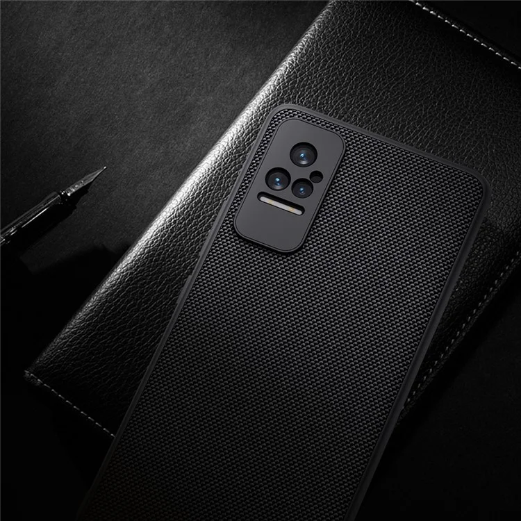 NILLKIN Nylon Fiber Texture Anti-scratch Light Slim Hard PC Back with Soft TPU Edge Phone Cover for Xiaomi Civi