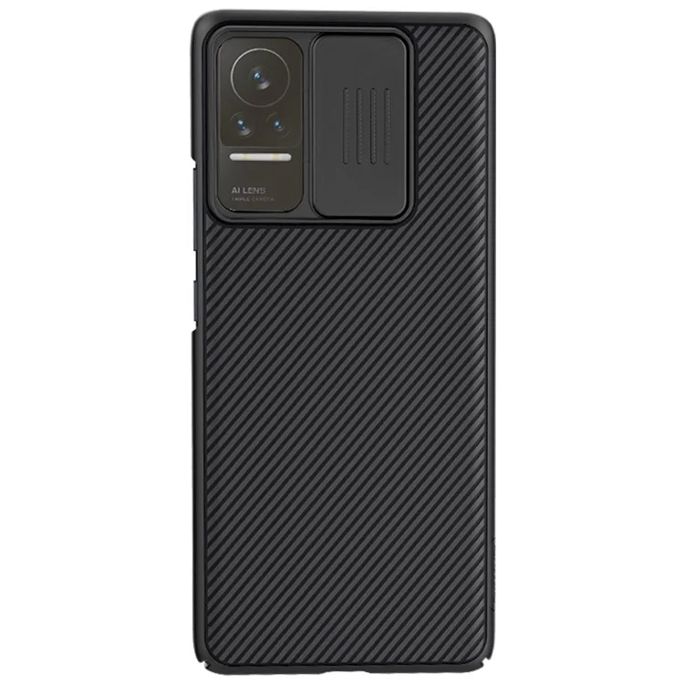 NILLKIN CamShield Slide Camera Protector Anti-scratch Precise Cutout Hard PC Phone Cover Shell for Xiaomi Civi - Black