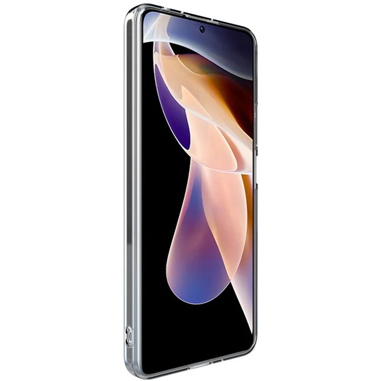 IMAK UX-5 Serie Carcasa transparente flexible de TPU suave con absorción de golpes para Xiaomi Redmi Note 11 Pro+ 5G/Redmi Note 11 Pro 5G (China) (MediaTek) 