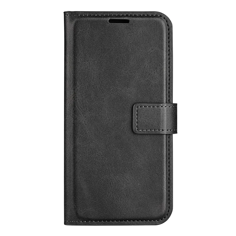 PU Leather Magnetic Wallet Stand Case Shockproof TPU Interior Protective Flip Cover for Xiaomi Redmi Note 11 Pro+ 5G/Redmi Note 11 Pro 5G (China) (MediaTek) - Black