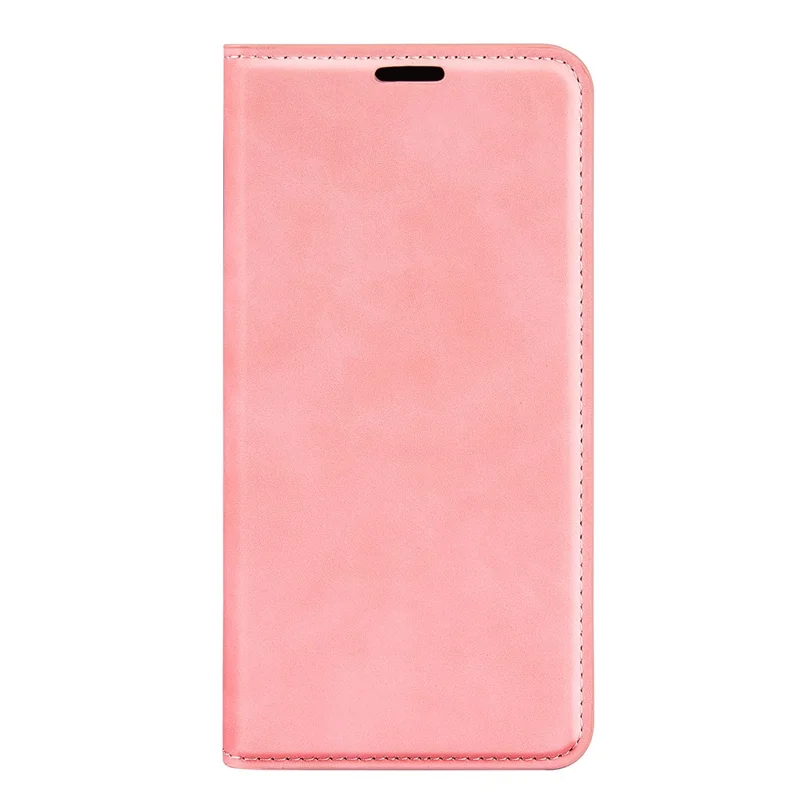 Portafoglio in Pelle PU Skin-Touch Case di Assorbimento Magnetico Coperchio Protettivo Per il Folio Per Xiaomi Redmi Note 11 Pro+ 5G/Redmi Note 11 Pro 5G (cina) (MediaTek) - Rosa