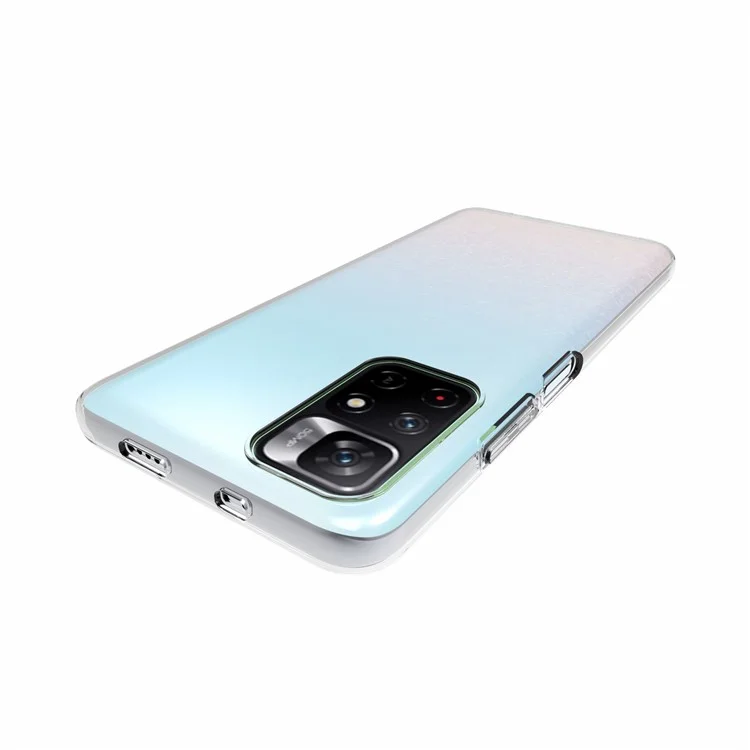 10Pcs/Pack for Xiaomi Redmi Note 11 5G (China) (MediaTek)/Note 11T 5G/Note 11S 5G Inner Watermark-Free Clear Mobile Case Soft TPU Phone Shell