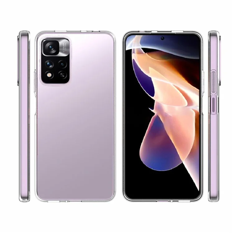 10Pcs / Pack TPU Phone Case Scratch-resistant Inner Watermark-Free Phone Covering for Xiaomi Redmi Note 11 Pro 5G (China) (MediaTek) / Note 11 Pro+ 5G
