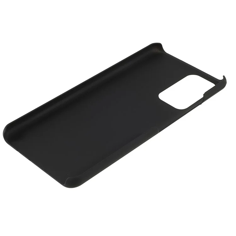 Pour Xiaomi Redmi Note 11 5G (Chine) (MediaTek)/Note 11T 5G/Note 11S 5G Coque de protection antichoc en PC rigide et brillante - Noir