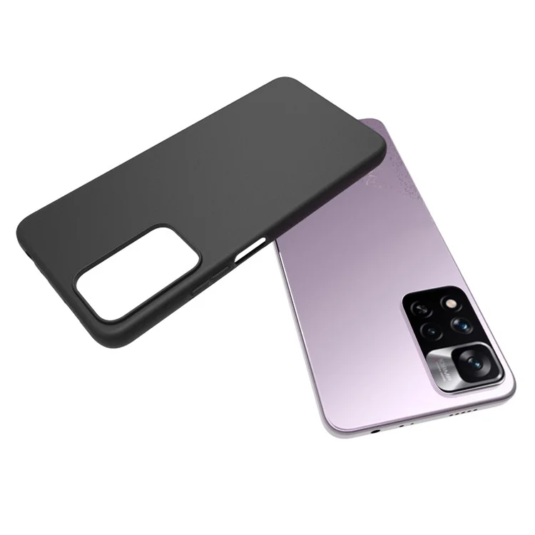 10Pcs/Pack Double-sided Matte Soft Skin Flexible TPU Scratch Resistant Protective Phone Case for Xiaomi Redmi Note 11 Pro 5G (China) (MediaTek)/Note 11 Pro+ 5G