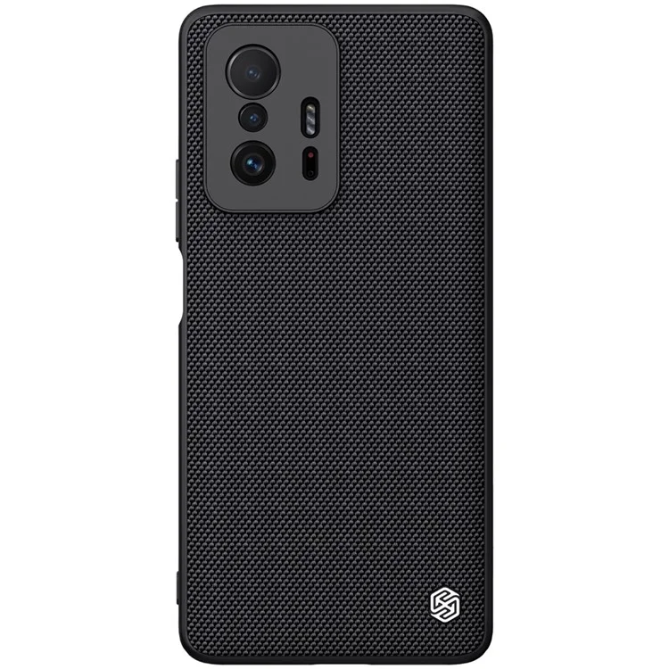 NILLKIN Nylon Fiber Texture Dual Layer Hard PC Soft TPU Protective Case for Xiaomi 11T / 11T Pro