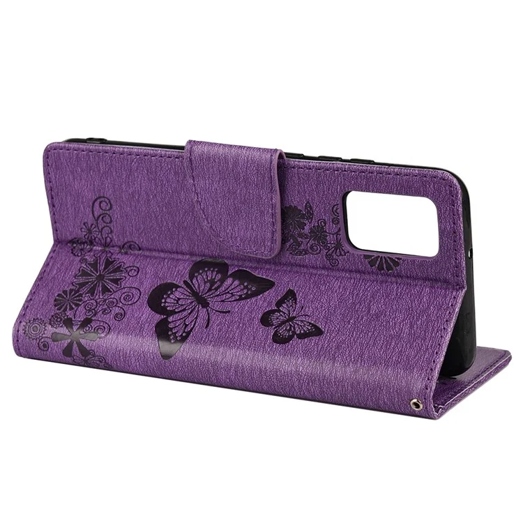 Capa de Telefone de Couro com Carteira e Suporte Flip para Xiaomi Redmi Note 11 Pro+ 5G/Note 11 Pro 5G (China) (MediaTek) - Roxo