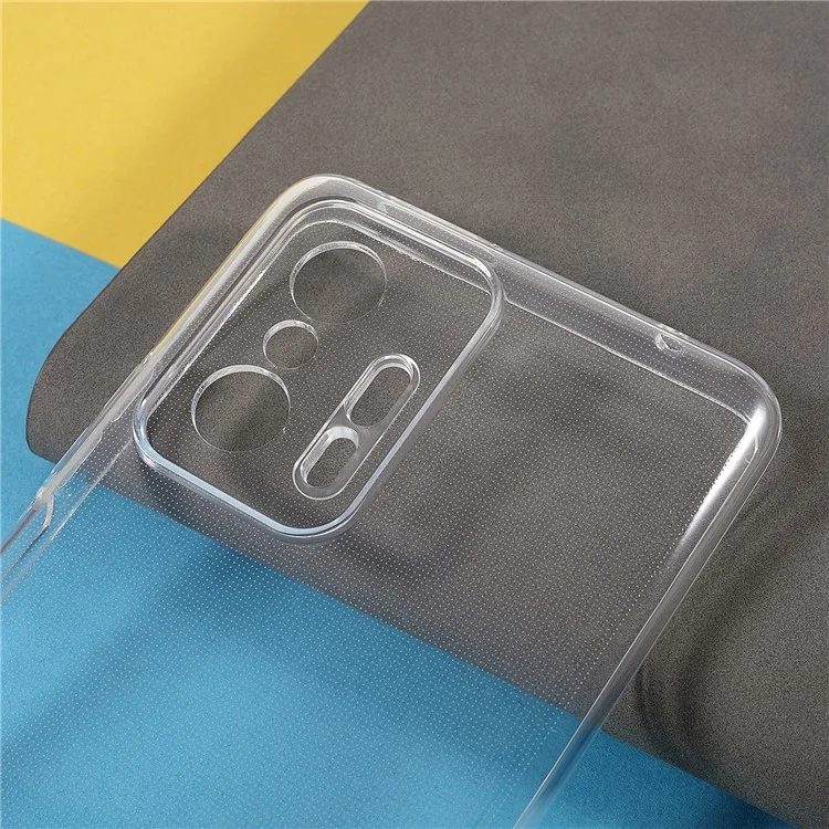 Scratch-resistant Soft TPU 2mm Thickened Shockproof Phone Case Cover for Xiaomi 11T Pro / Xiaomi 11T