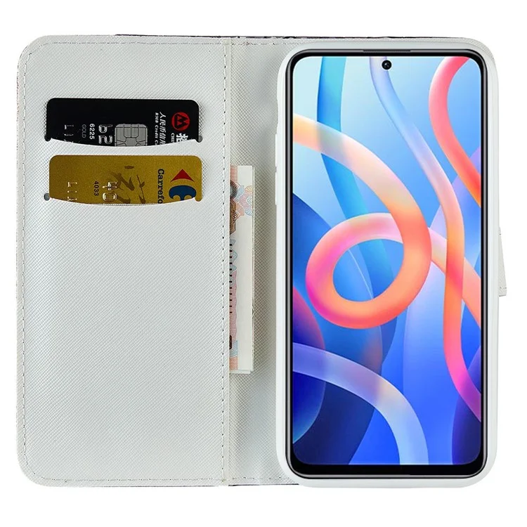 Crocodile Texture Glittery Powder Shockproof TPU+PU Leather Stand Wallet Case for Xiaomi Redmi Note 11 5G (China) (MediaTek)/Redmi Note 11T 5G/Redmi Note 11S 5G - Purple