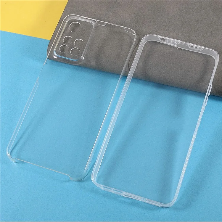 Détachable 2-en-1 PC Dur + Couvercle Avant Pour Animaux de Compagnie + Tpu Edge Hybride Caisse de Téléphone Complet Shell de Téléphone de Protection Complète Pour Xiaomi Redmi Note 11 Pro 5G (chine) (mediatek) / Note 11 Pro + 5G