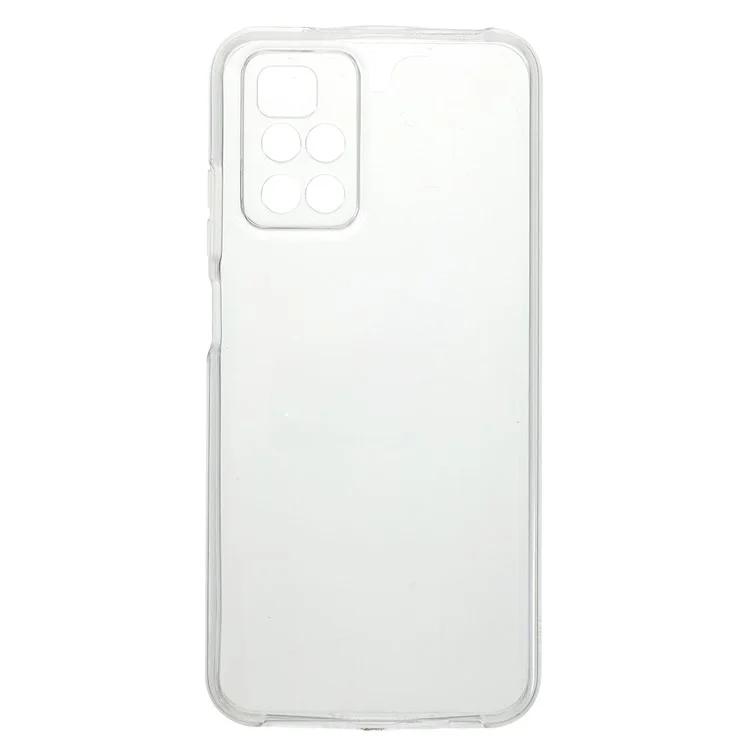 Pour Xiaomi Redmi Note 11 4G (mediatek) / Redmi 10 4G (2021) / Redmi 10 2022 4G PC Dur Anti-drop Bien Protégé + Couverture Avant Tpu + Tpu Edge Hybride Mobile Phone Case Shell Shell Shell
