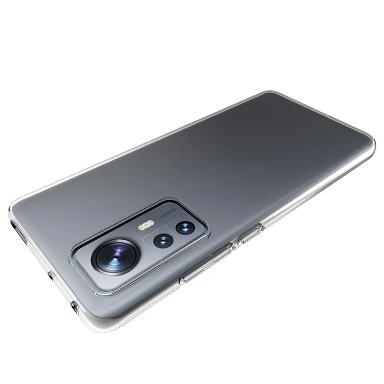 10 pezzi/confezione interno resistente all'acqua-resistente Trasparente morbido TPU Phone Cover Custodia protettiva per Xiaomi 12 5G/12X 5G/12S 5G