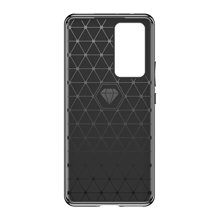 For Xiaomi 12 Pro 5G / 12S Pro 5G /12 Pro (Dimensity) 5G Thunder Series Twill Texture Thickened TPU Phone Case Shock-Absorption Anti-Slip Soft Cover - Black