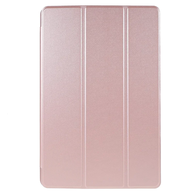 Per Xiaomi Pad 5/Pad 5 Pro Custodia protettiva in pelle PU e TPU con supporto a tre ante - Rose Gold