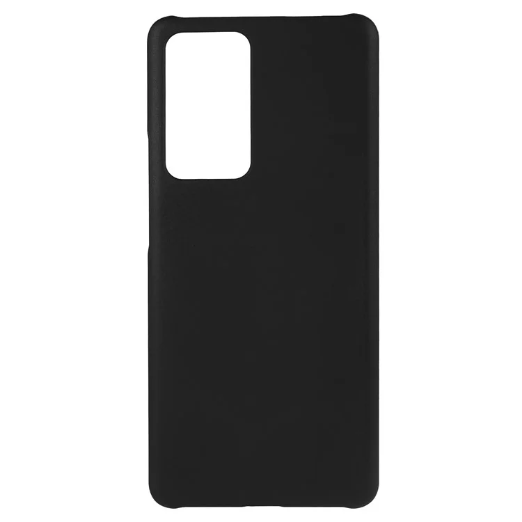 Für Xiaomi 12 Pro 5G/12S Pro 5G/12 Pro (Dimensity) 5G Smartphone Rückseite Hartschalenetui Kratzfeste, glänzende Oberfläche, gummierte, schützende Handyhülle - Schwarz
